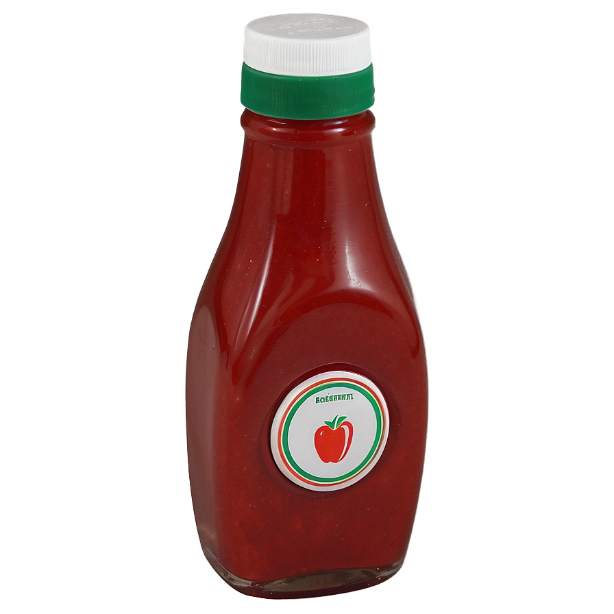 Small Ketchup Bottle Png Mfs62 PNG image