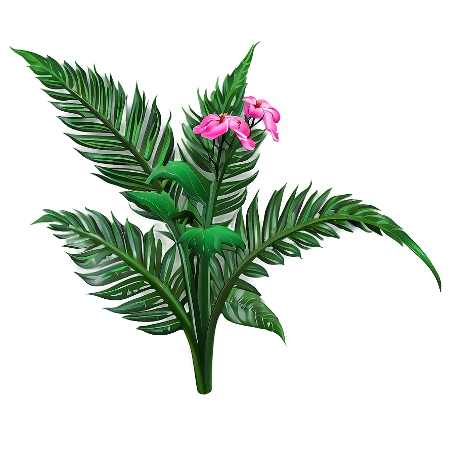 Small Plant With Flowers Png 06132024 PNG image