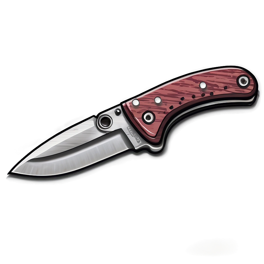 Small Pocket Knife Sketch Png 06212024 PNG image