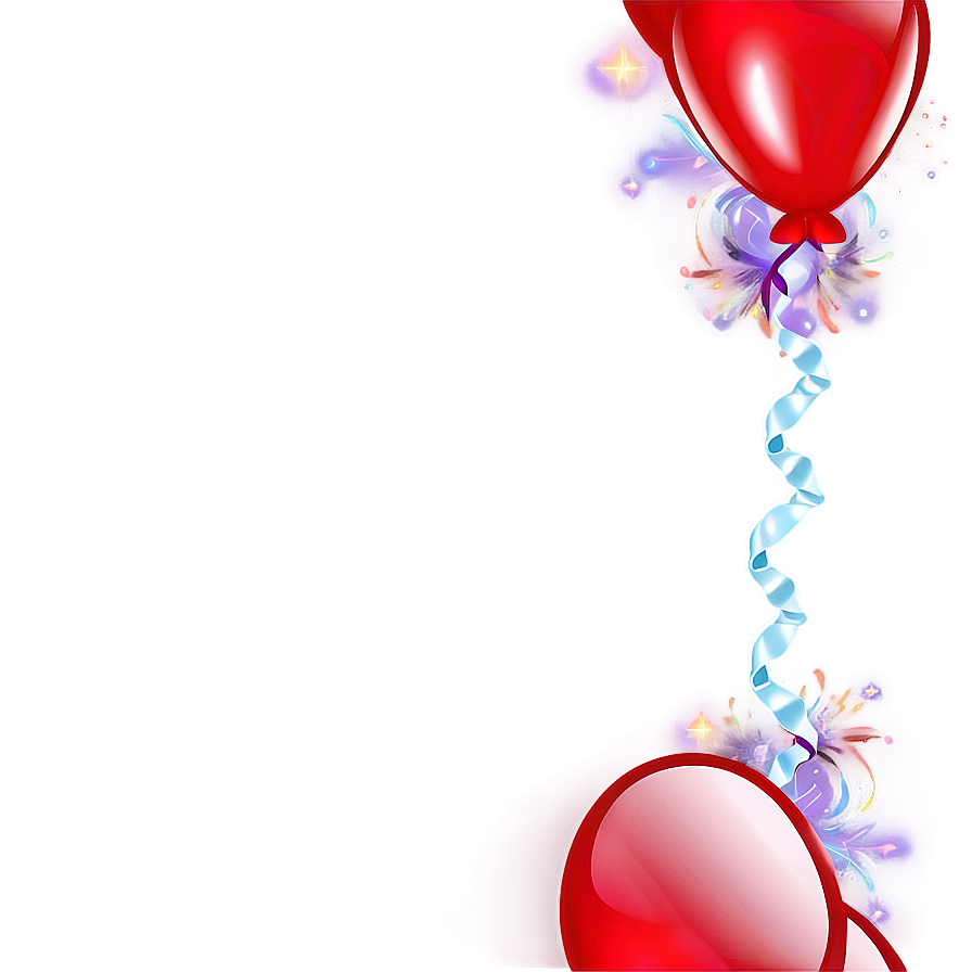 Small Red Balloons Png Pqy PNG image