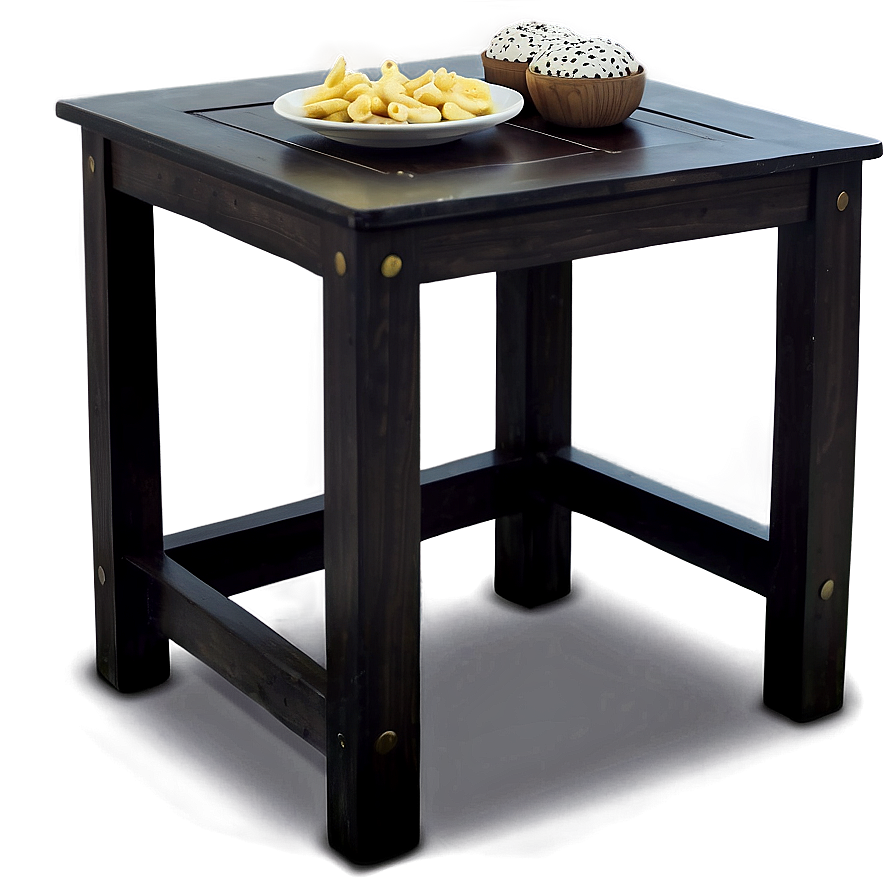 Small Table For Snacks Png Cxo PNG image