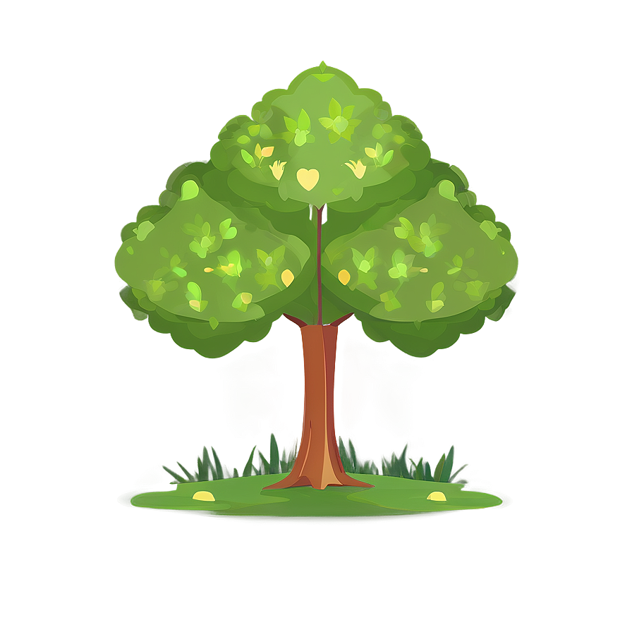 Small Tree Flat Design Png Doy71 PNG image