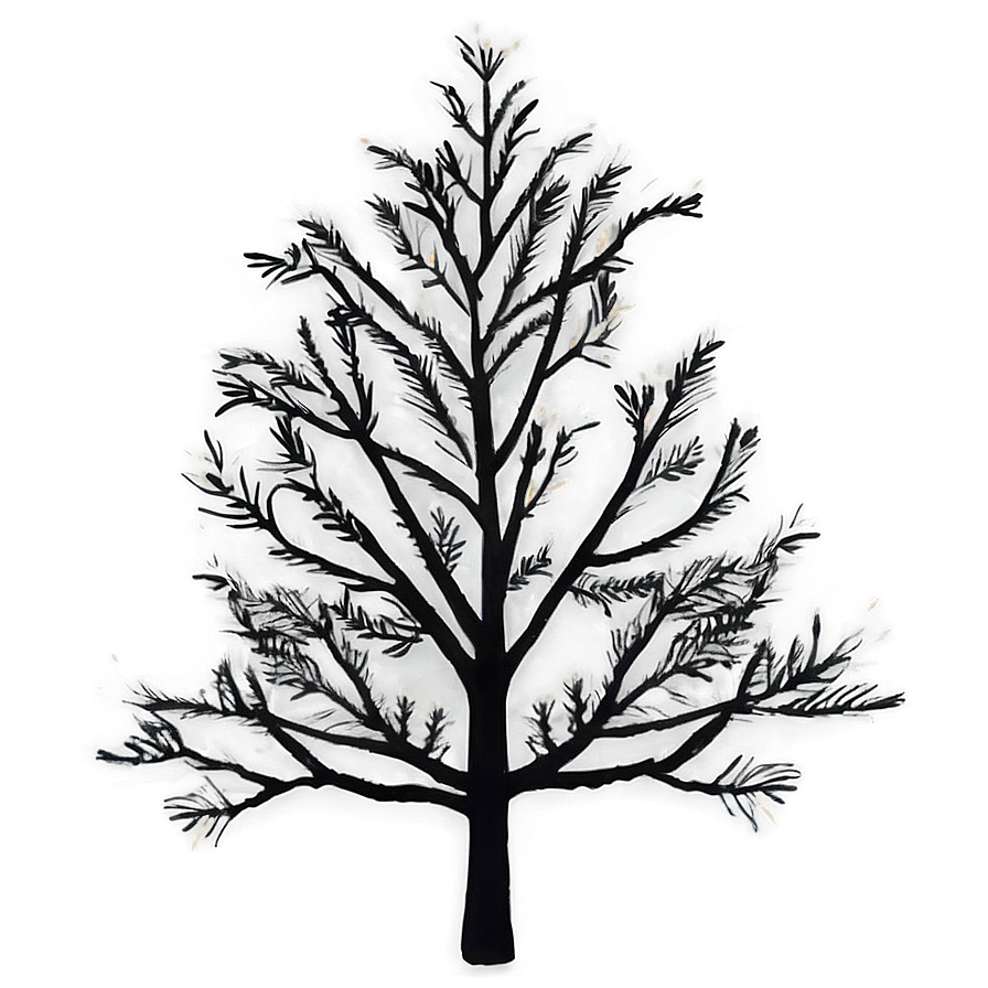 Small Tree Silhouette Png 06132024 PNG image