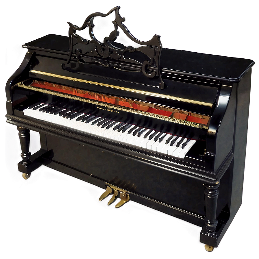 Small Upright Piano For Practice Png Lti PNG image