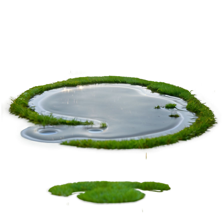 Small Water Puddle Png 06132024 PNG image