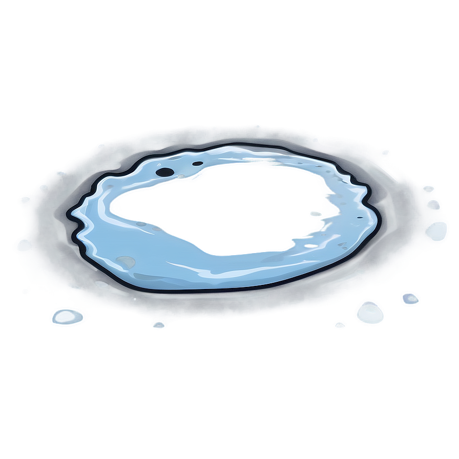 Small Water Puddle Png Emc PNG image