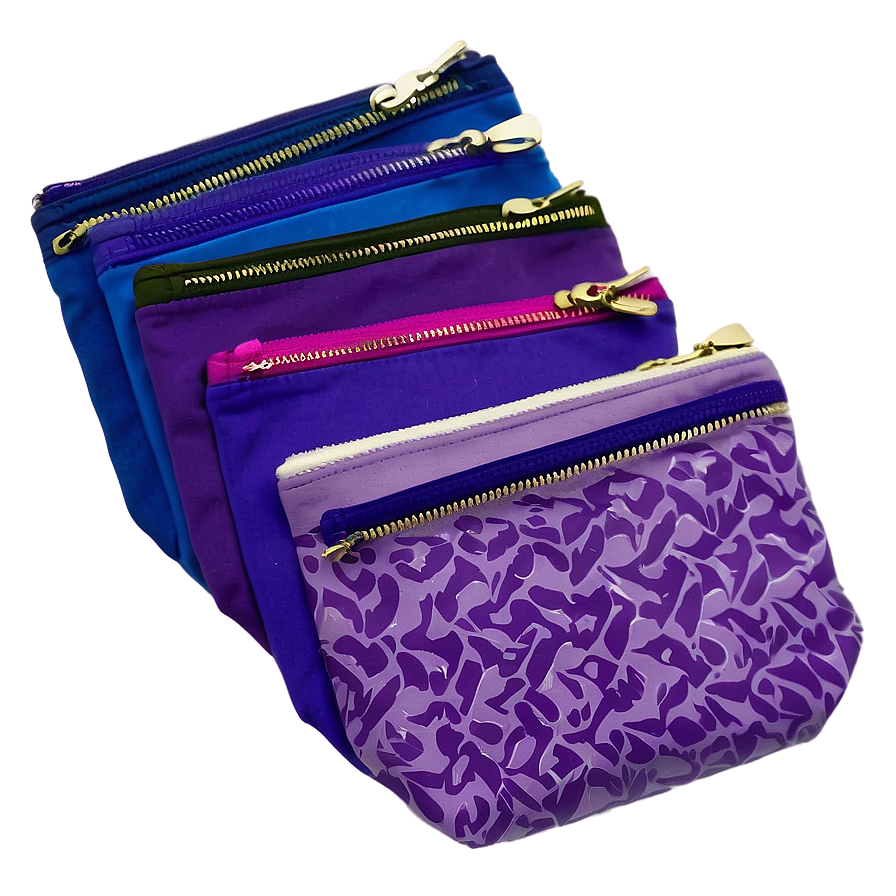 Small Zipper Pouch Png 06272024 PNG image