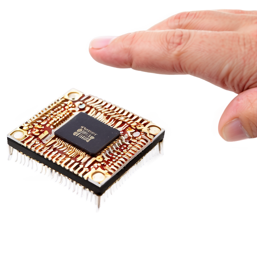 Smart Device Microchip Png Gjo8 PNG image