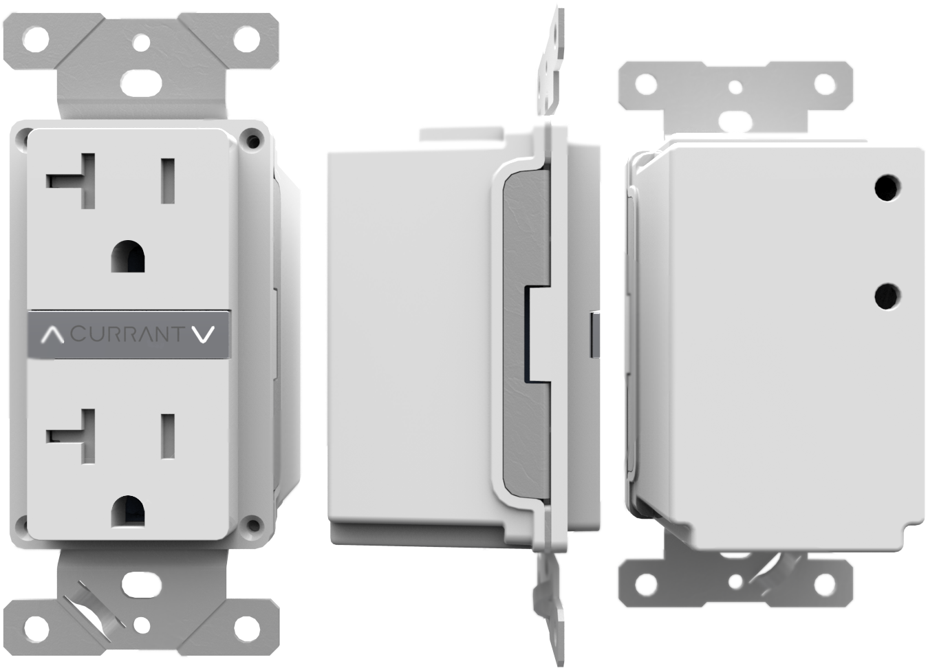 Smart Electrical Outlet Exploded View PNG image