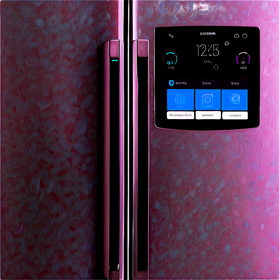 Smart Home Refrigerator Png 05252024 PNG image