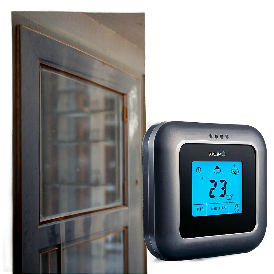 Smart Thermostat With Ai Png 86 PNG image