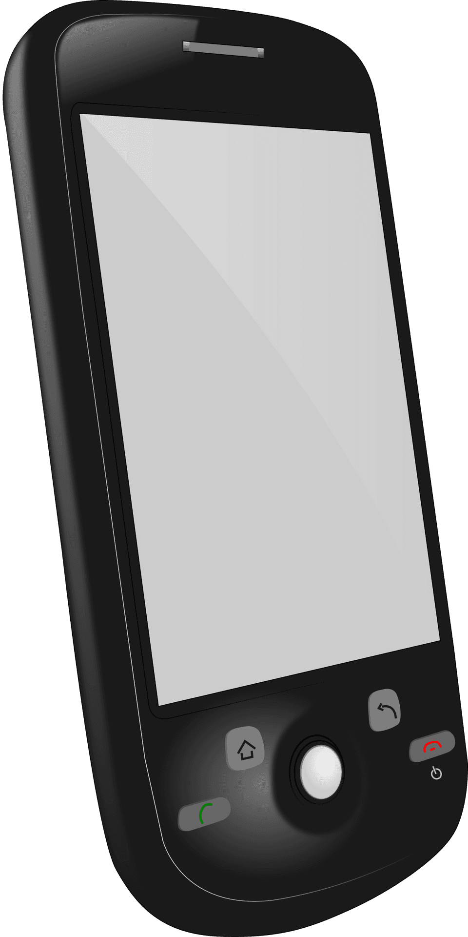 Smartphone Classic Design PNG image