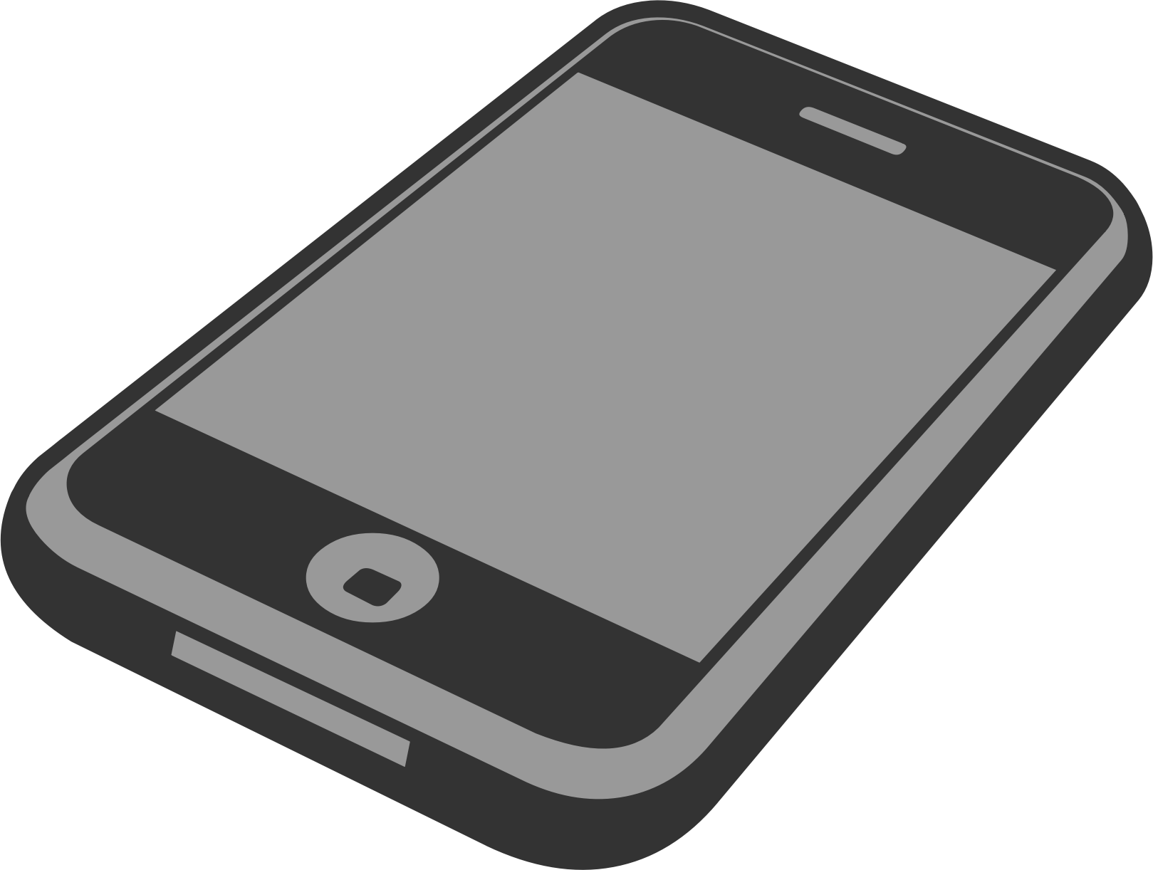 Smartphone Clipart Graphic PNG image