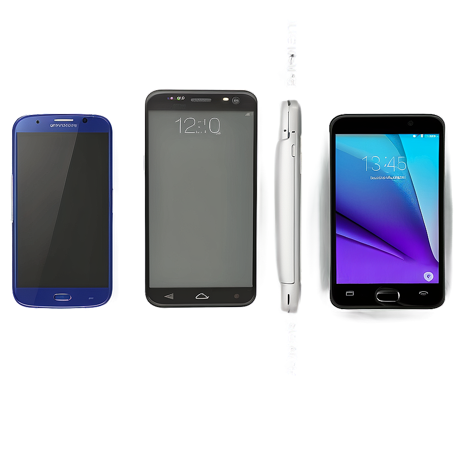 Smartphone Design Evolution Png Lyp PNG image