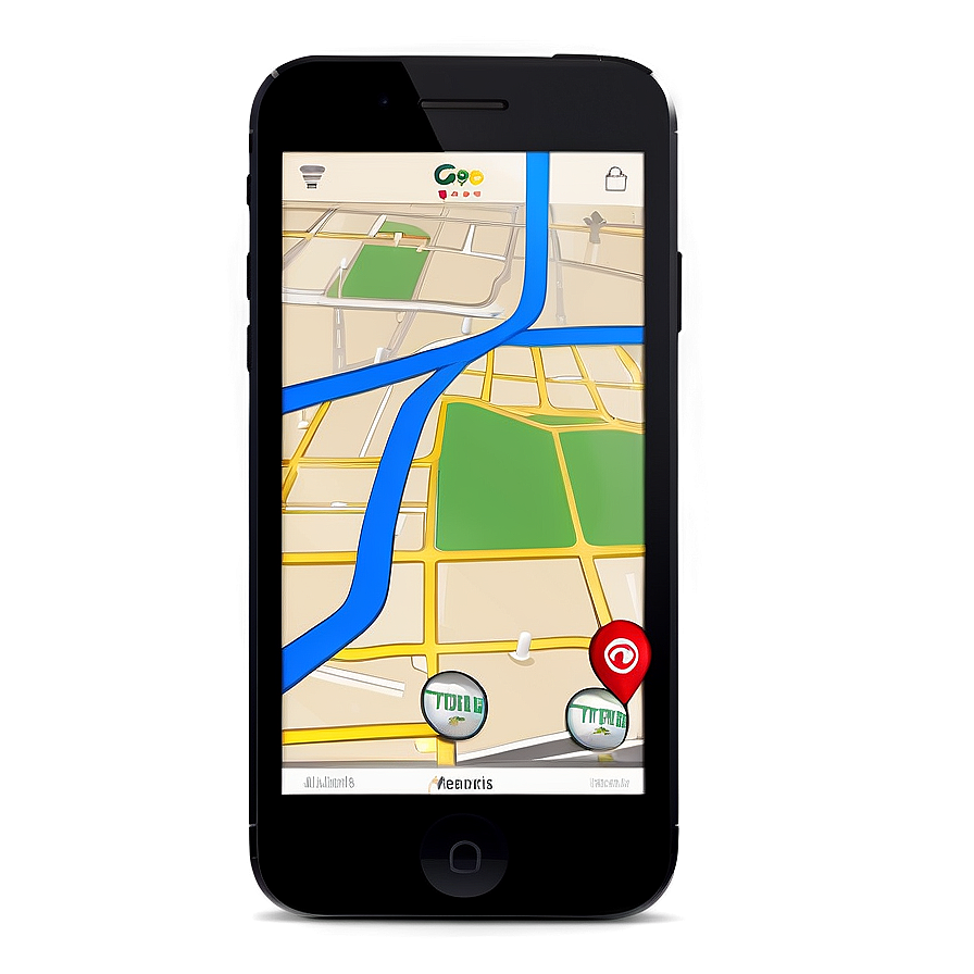 Smartphone Gps Navigation Png Hvo PNG image