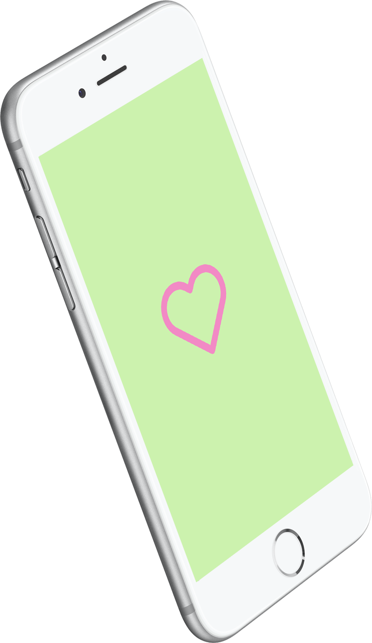 Smartphone Love Heart Wallpaper Clipart PNG image