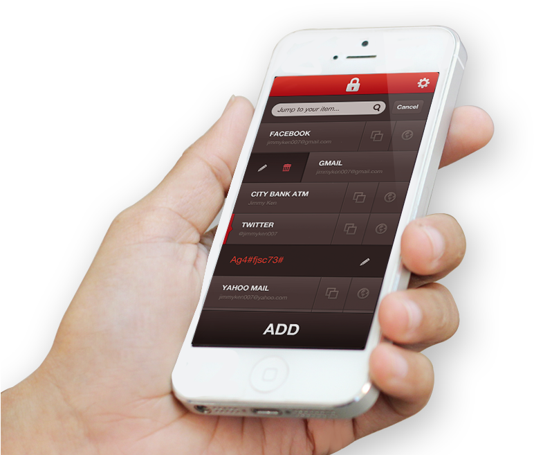 Smartphone Security App In Hand.png PNG image