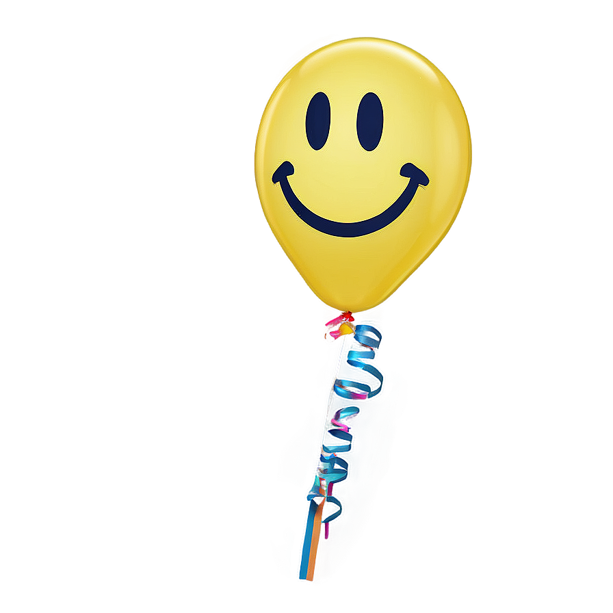 Smiley Balloon Art Png Wfd62 PNG image