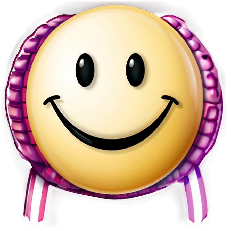 Smiley Emoji Graphic Png 05242024 PNG image