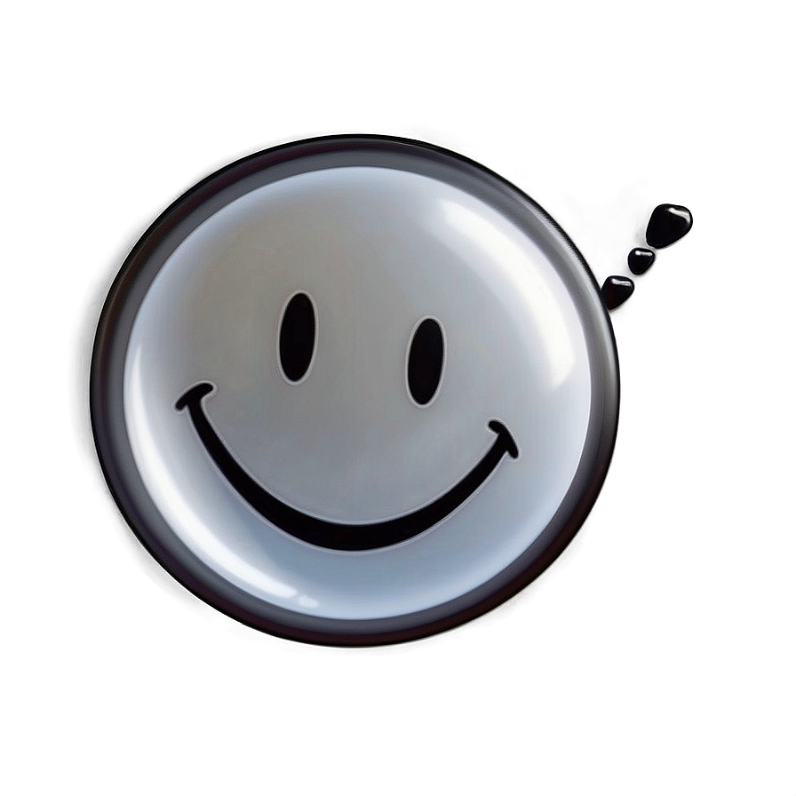 Smiley Face Sticker For Crafts Png 06272024 PNG image