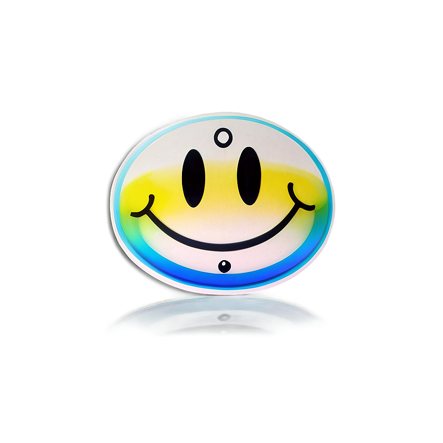 Smiley Face Sticker For Gift Png 72 PNG image