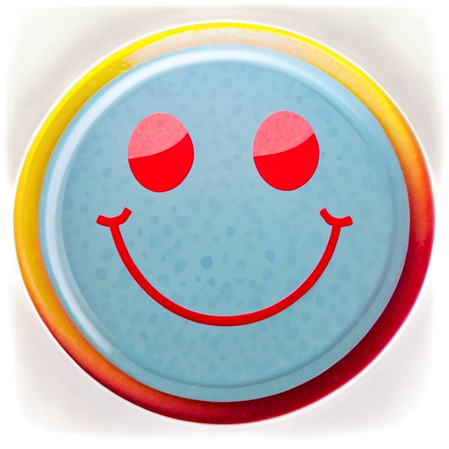 Smiley Face Sticker For Phone Png 06272024 PNG image