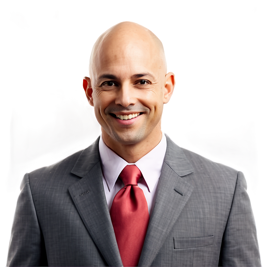 Smiling Bald Person Png 75 PNG image