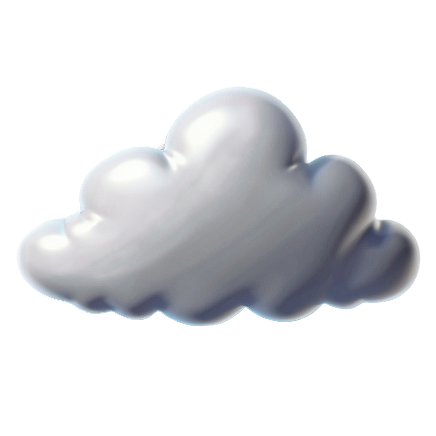 Smiling Cartoon Cloud Png 05252024 PNG image