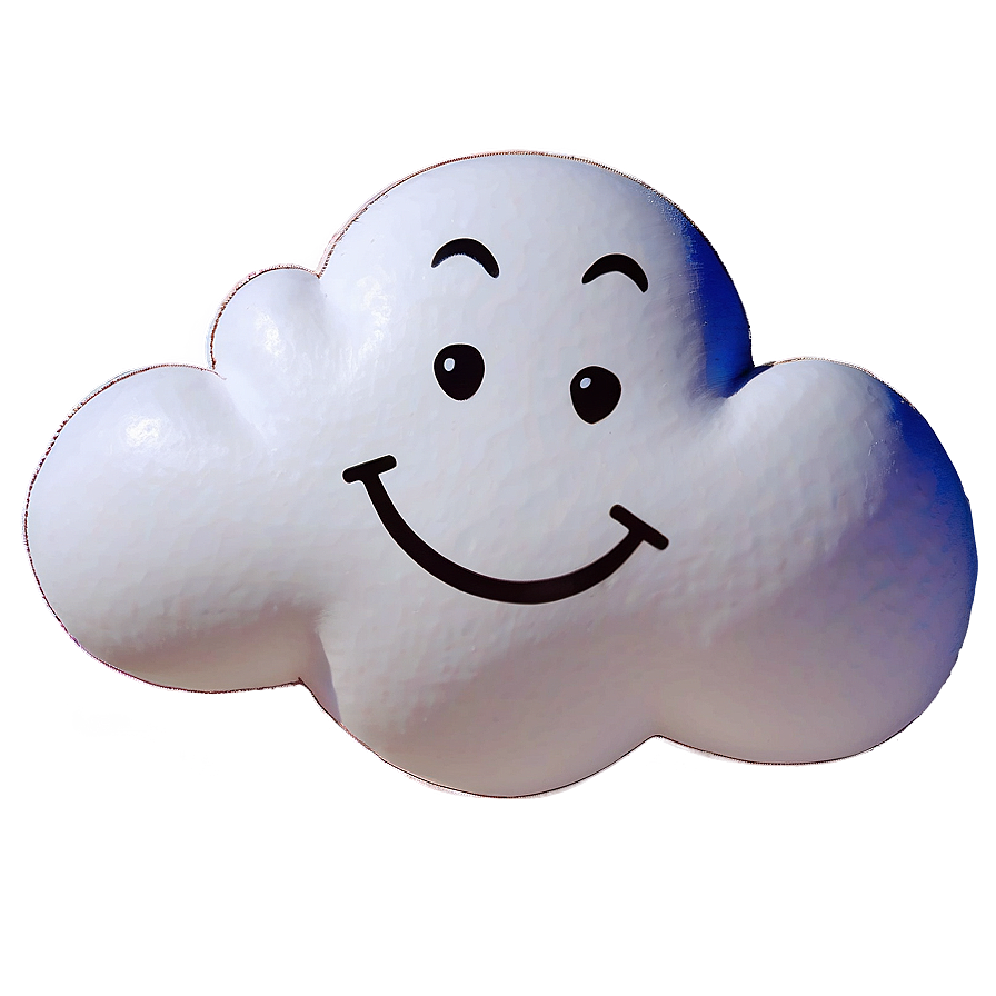 Smiling Cloud Clipart Png 06252024 PNG image