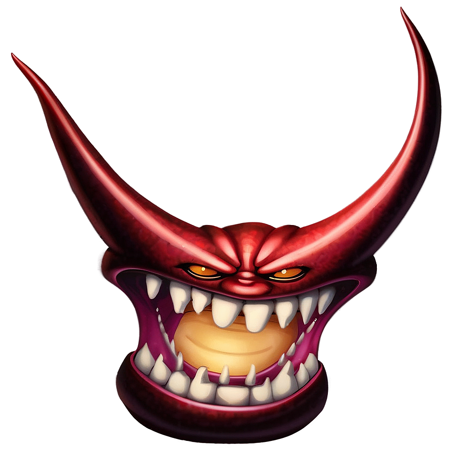 Smiling Devil Emoji Png Iuo61 PNG image