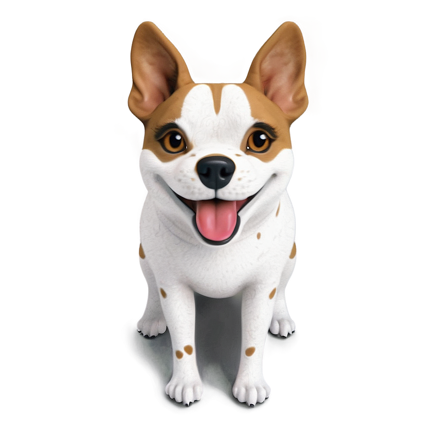 Smiling Dog Cartoon Png 06132024 PNG image