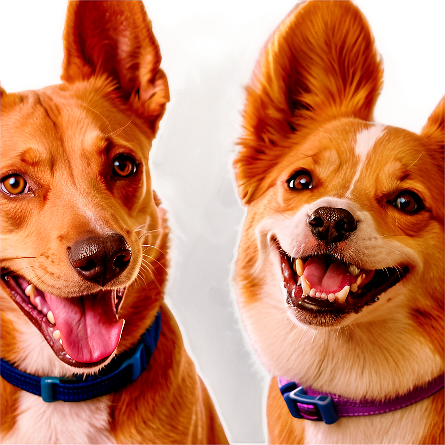 Smiling Dogs Png 05242024 PNG image