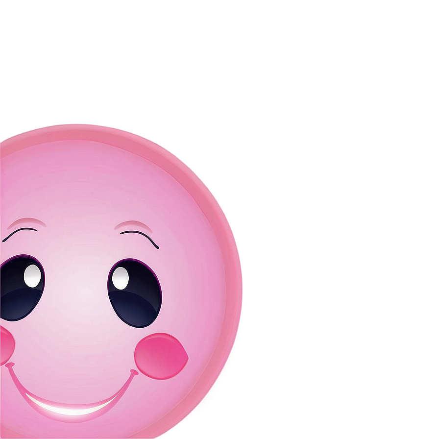 Smiling Emoji With Blush Png 05242024 PNG image