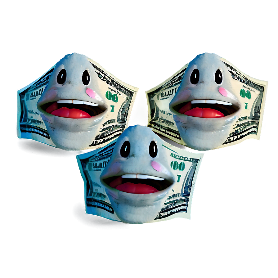 Smiling Emoji With Money Mouth Png Oae PNG image