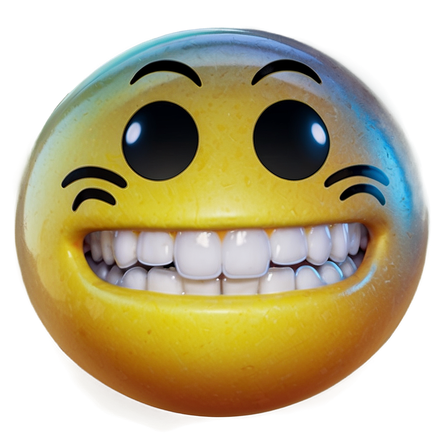 Smiling Emoji With Teeth Png 30 PNG image