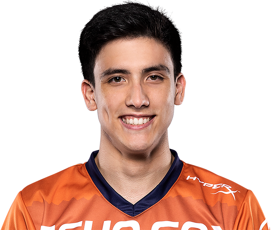 Smiling Esports Player Portrait PNG image