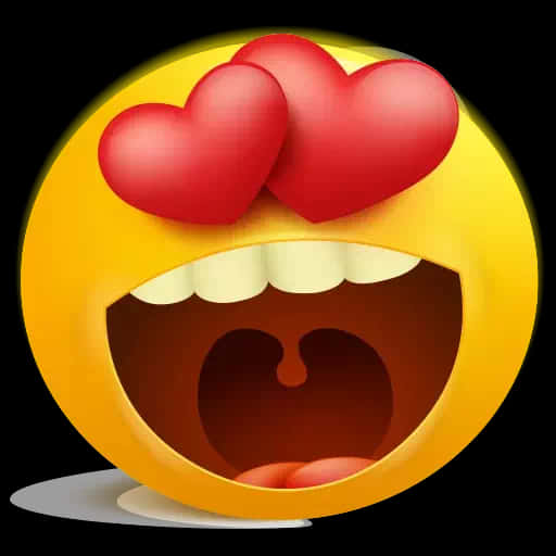Smiling Face Heart Eyes Emoji.png PNG image