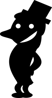 Smiling Face Illusionin Darkness PNG image