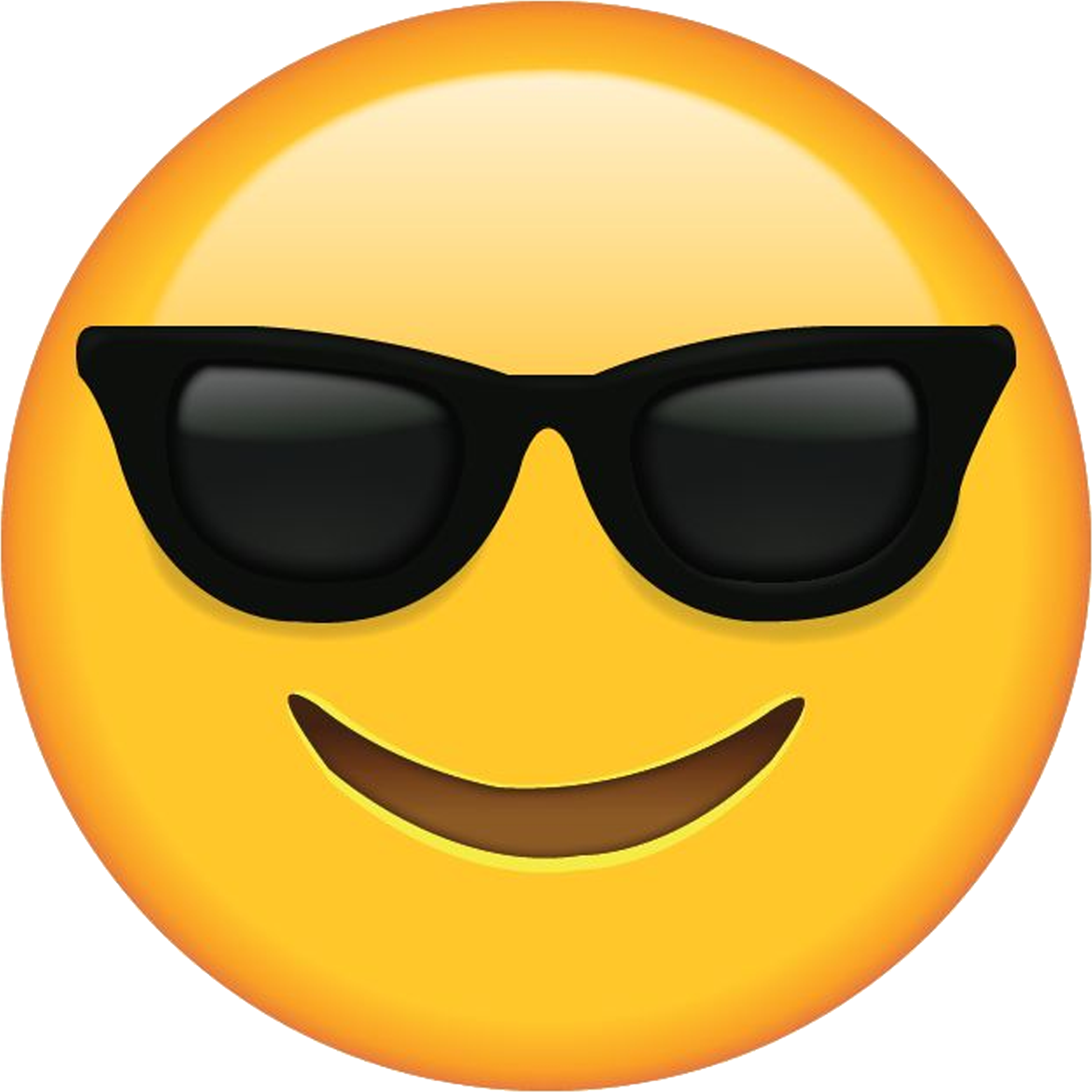 Smiling Face With Sunglasses Emoji PNG image