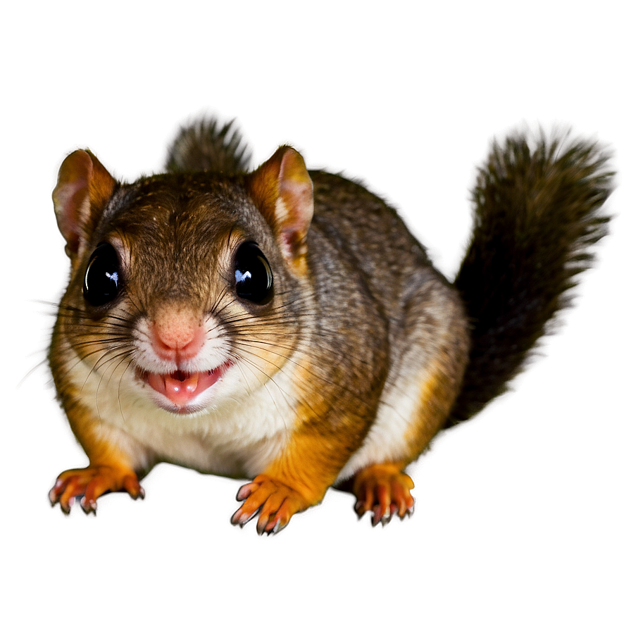 Smiling Flying Squirrel Png 06262024 PNG image