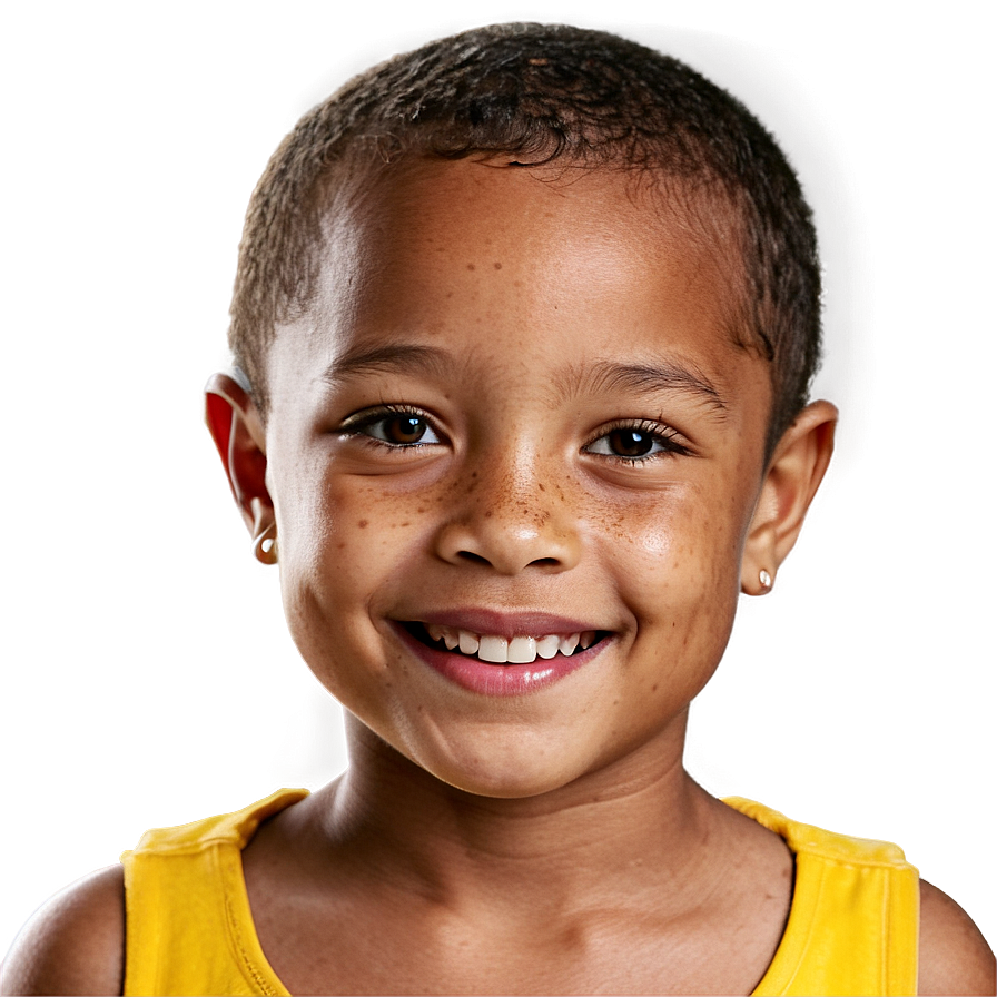 Smiling Freckles Child Png Rte PNG image