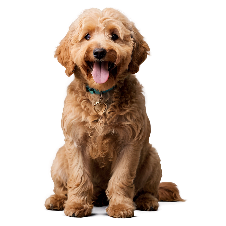 Smiling Goldendoodle Png 06262024 PNG image