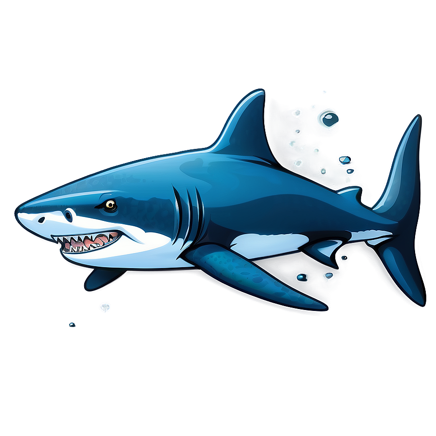 Smiling Grandpa Shark Graphic Png Oxx51 PNG image