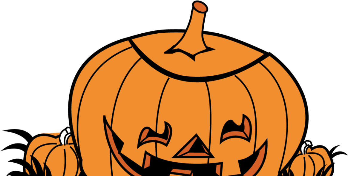 Smiling Jack O Lantern Halloween PNG image