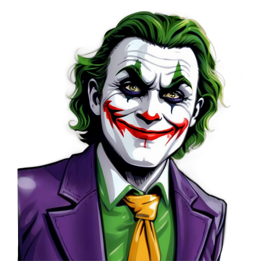 Smiling Joker Cartoon Png Fmq40 PNG image