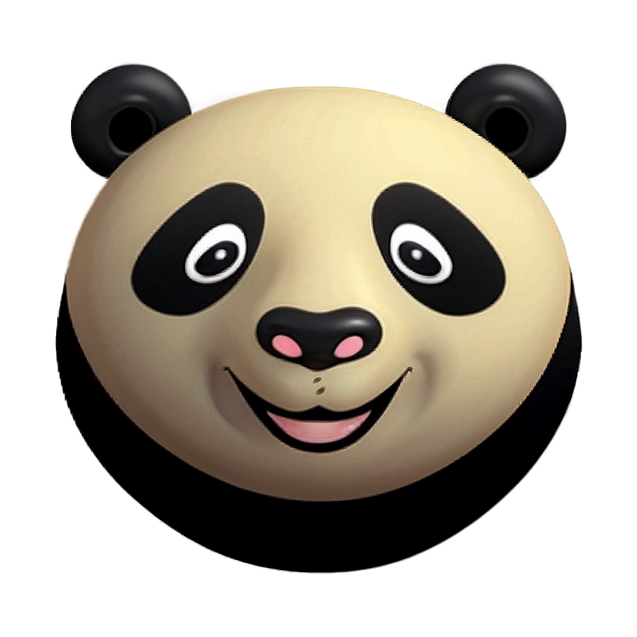 Smiling Panda Emoji Png 53 PNG image