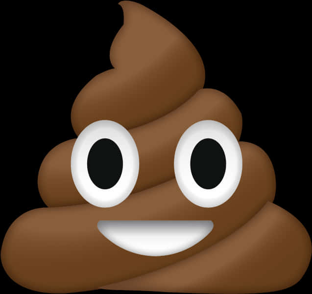 Smiling Poop Emoji PNG image