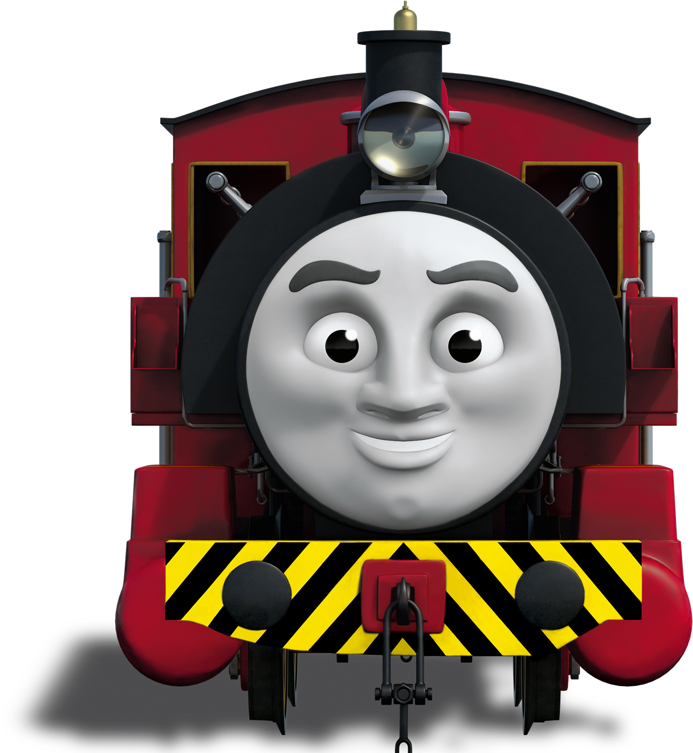 Smiling Red Engine Thomas Friends PNG image