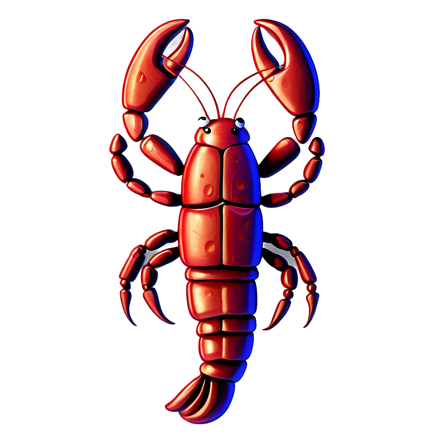 Smiling Red Lobster Cartoon Png 58 PNG image