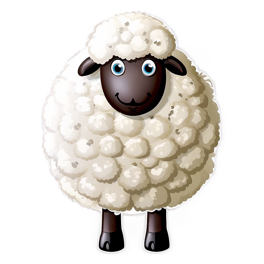 Smiling Sheep Png 8 PNG image